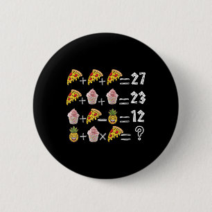 67 Volgorde Wiskunde Pemdas Grappige Leraar Meme Ronde Button 5,7 Cm