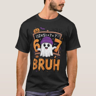 67 wiskundeleraar Halloween-kostuum wiskunde T-shirt