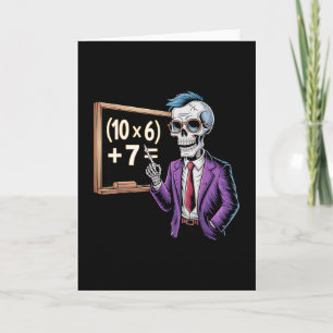 67 Wiskundeleraar Meme Brainrot Zes Zeven Hallowee Kaart