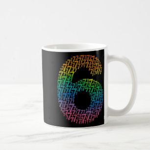67 Zesenzestig Halloween Kostuum Regenboog Grappig Koffiemok