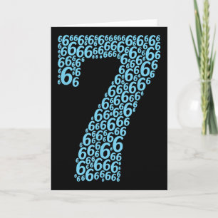 67 Zesenzestig Zeven Halloween Kostuum Ontwerp Gra Kaart
