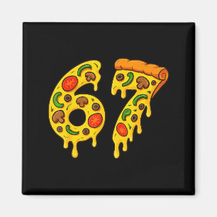 67 Zza Meme Grappig Zes Zeven Gen Alpha Jargon Kin Magneet
