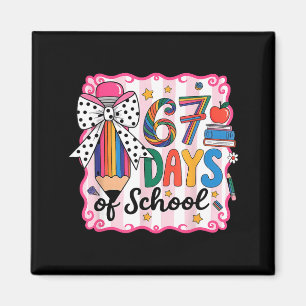 67e Dag Van School 67 Zes Zeven Wiskunde Docent  Magneet