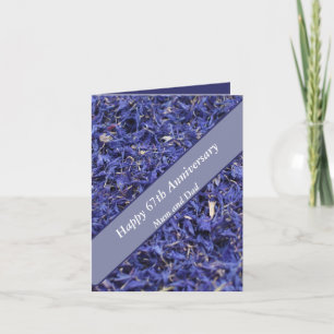 67e Jubileum bewerkbaar Kaart