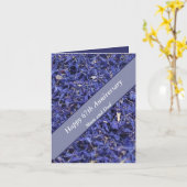 67e Jubileum bewerkbaar Kaart (Gele Bloem)