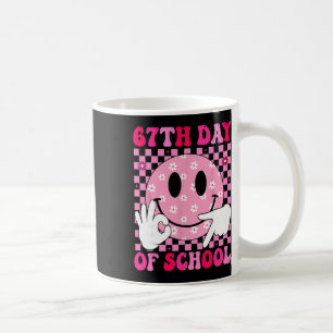 67e schooldag 67 Meme Gen Alpha-slang 6 7 Zes Koffiemok