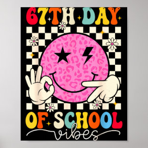 67e schooldag sfeer grappig zes zeven 67 meme S Poster