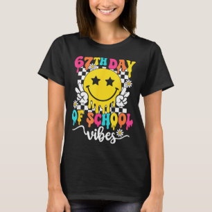 67e schooldag sfeer grappig zes zeven 67 meme s t-shirt