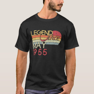 67e verjaardag Mijn 67-jarige Legende sinds mei 19 T-shirt