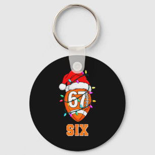 67endy Kerst Voetbal – Six &amp; Seven Matching Co Sleutelhanger