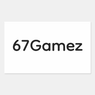 67Gamez Autocollant 2
