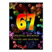 67th Birthday Still Rocking (Devant)