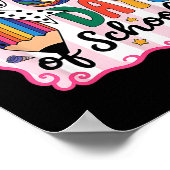 67th Day Of School 67 Six Seven Math Teacher  Poster (Hoek)