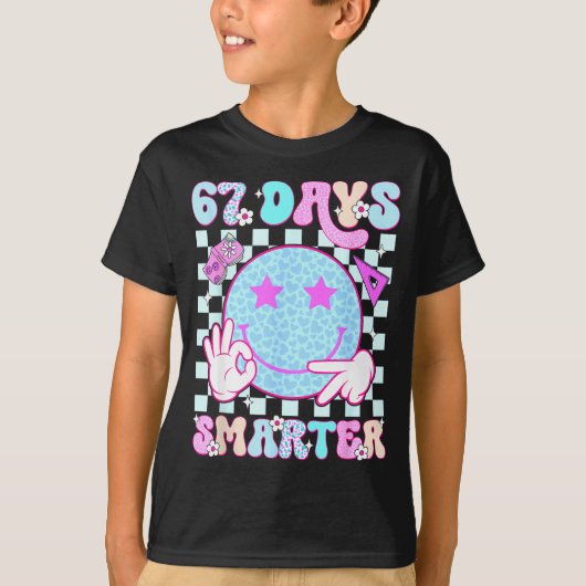 67th Day Of School Shirt 67 Days Smarter Teacher B (Voorkant)