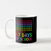 67th Day Of School Teacher Kids 67 Math Numbers 10 Koffiemok (Links)