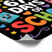 67th Day Rainbow Teacher I Survived 67 Days Of Sch Poster (Hoek)