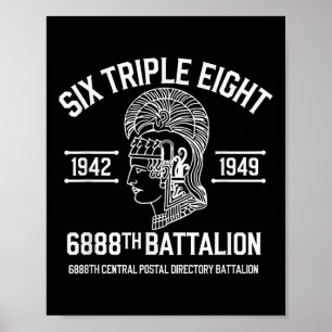 6888th Central Postal Directory Battalion 6 Triple Poster