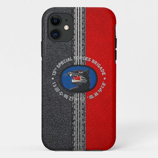 [68] 13e SF BDE Patch Special Edition Case-Mate iPhone Case (Achterkant)