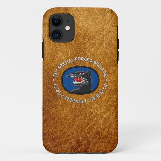 [68] 13e SF BDE Patch Special Edition Case-Mate iPhone Case (Achterkant)