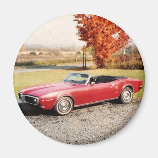 68 Firebird Magnet Magneet (Voorkant)