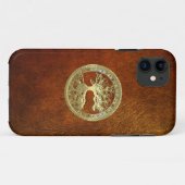 [68] Gouden Keltische levensboom Case-Mate iPhone Case (Achterkant (horizontaal))
