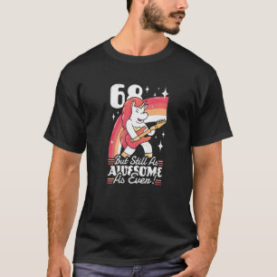 68 jaar oud, maar nog steeds even Geweldige als de T-shirt