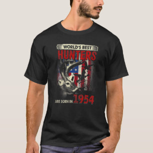 68 jaar oude baarmoeder geboren in 1954 68e geboor t-shirt