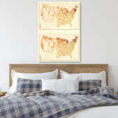 68 Natives Canada 1900 Canvas Afdruk (Insitu (Slaapkamer))