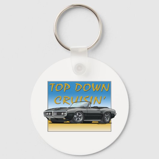 68 vuurvogelzwart-converteerbaar sleutelhanger (Voorkant)