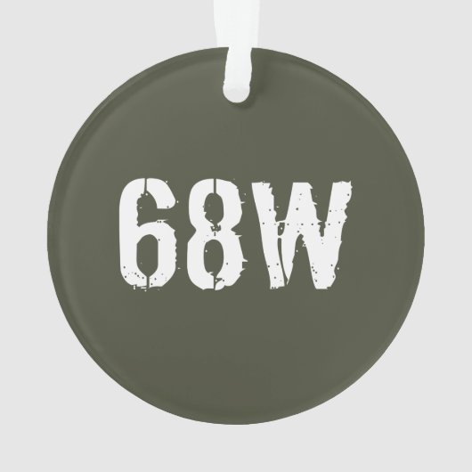 68 W - Groen Ornament (achterkant)