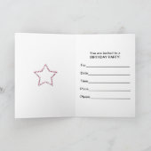 68e fête d'anniversaire Invitation (Intérieur)