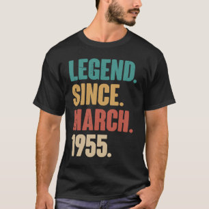 68e verjaardag 68 jaar oude wijngaard t-shirt