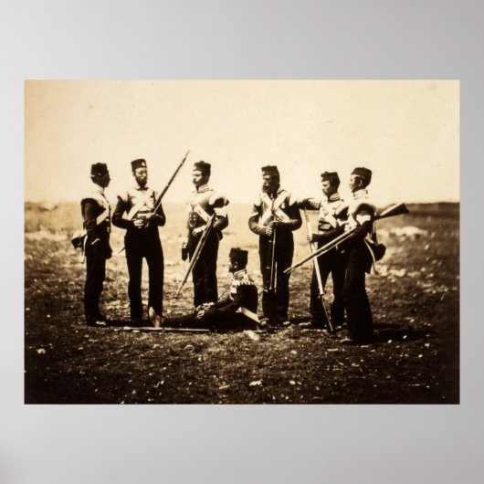 68ste Voet - Durham Lichte Inf. Poster (Voorkant)