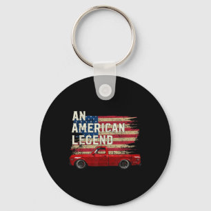 69 1969 1970 70 C10 Truck Amerikaanse Vlag Legende Sleutelhanger