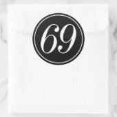 69 autocollant (Sac)