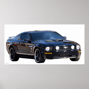 "69 BOSS 429 MUSTANG COFFEE POSTER