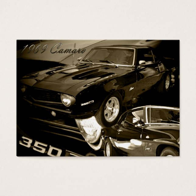 69 Camaro Visitekaartjes (Voorkant)