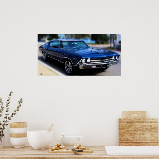 "69 CHEVELLE POSTER (Keuken)