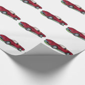 69 Corvette Sting Ray Roadster Cadeaupapier (Hoek)