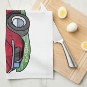 69 Corvette Sting Ray Roadster Theedoek (Quarter Fold)