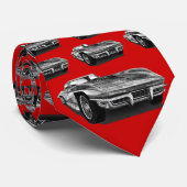 "69 Corvette Stingray Stropdas (Opgerold)