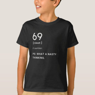 69 grappige definitie t-shirt