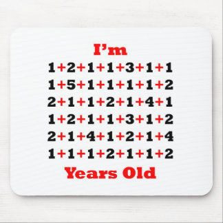 69 jaar van het oude Rood Blk Muismat