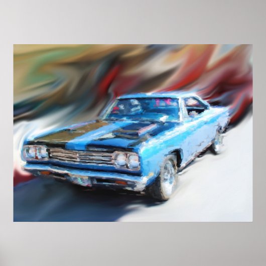 69 Roadrunner Poster (Voorkant)