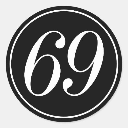 69 sticker (Voorkant)