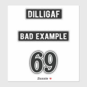 69 stickerpakketten voor helmen sticker