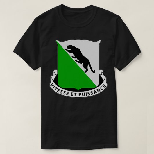 69e Armor Regiment T-shirt (Design voorkant)