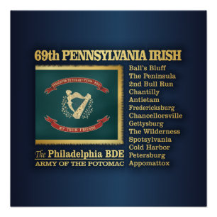 69e Pennsylvania Irish (BH) Perfect Poster