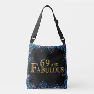 69e verjaardag  crossbody tas