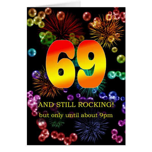 69e verjaardag nog steeds springend (Voorkant)